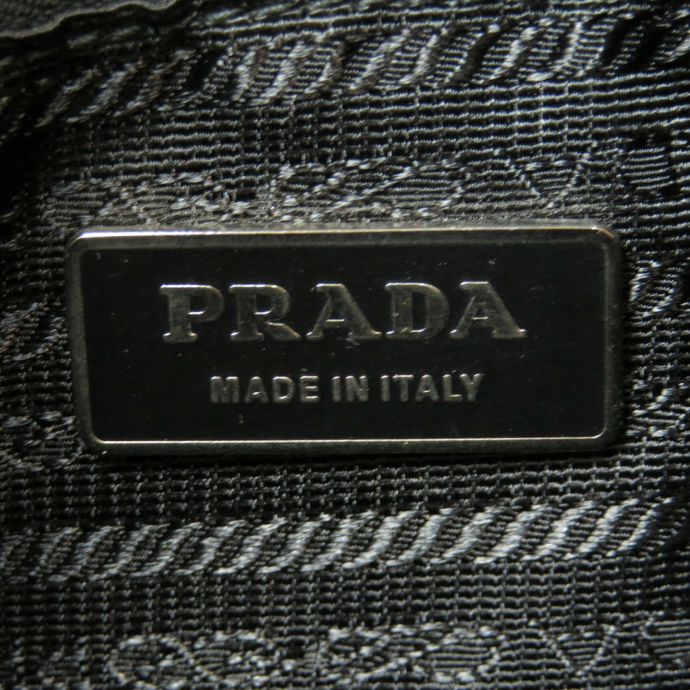 Prada Tessuto Leather black shoulder bag - Picture 6 of 11